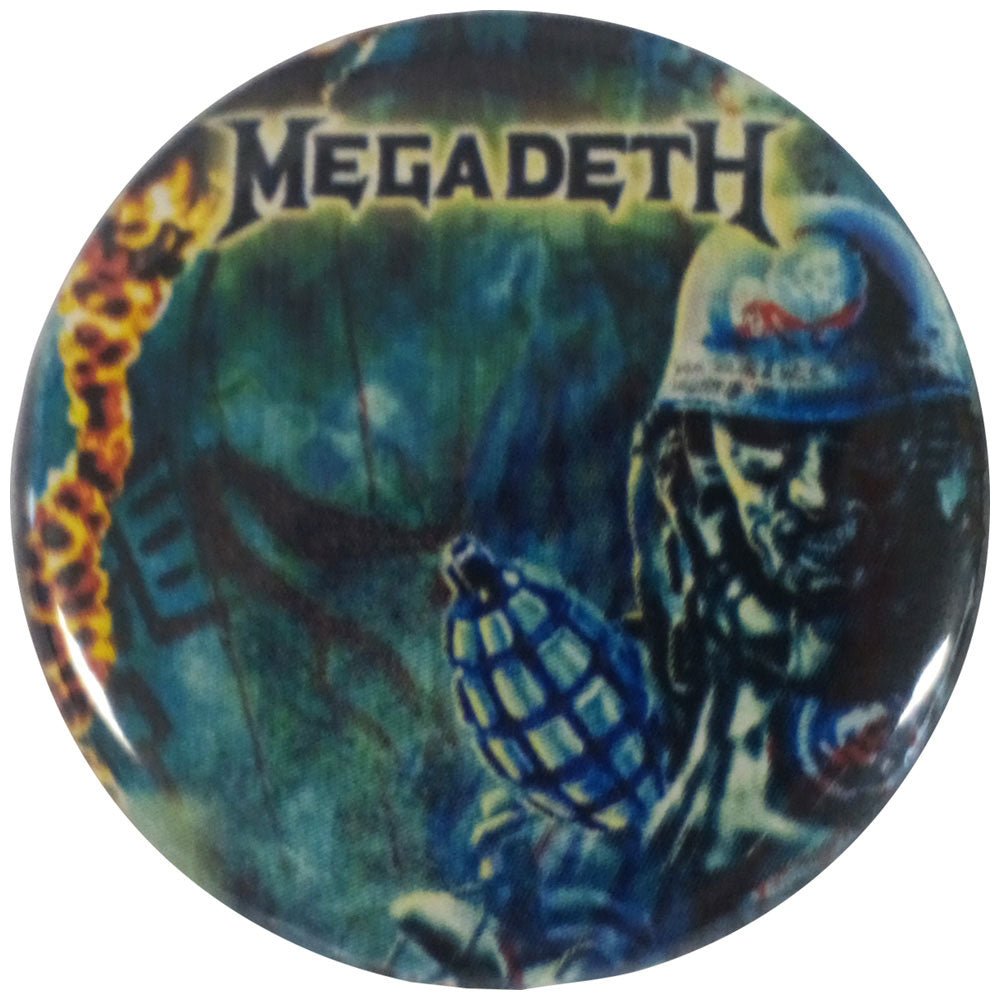 MEGADETH メガデス (デビュー 40周年 ) - Grenade / バッジ - PGS